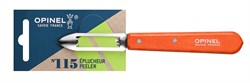 Нож для чистки овощей Opinel №115, деревянная рукоять, нержавеющая сталь, красный, блистер, 001931 - фото 100911