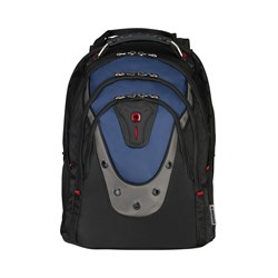 Рюкзак WENGER 17", черный/синий, полиэстер/ПВХ, 37 x 26 x 47 см, 23 л - фото 105027