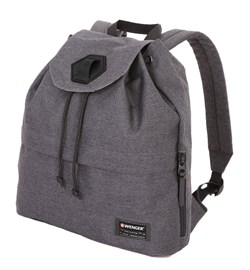 Рюкзак WENGER 13'', cерый, ткань Grey Heather/ полиэстер 600D PU , 33х13х39 см, 16 л - фото 105461