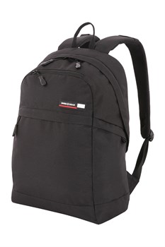 Рюкзак SWISSGEAR 14", черный, полиэстер 600D, 30 x 17,5 x 45 см, 24 л - фото 110215