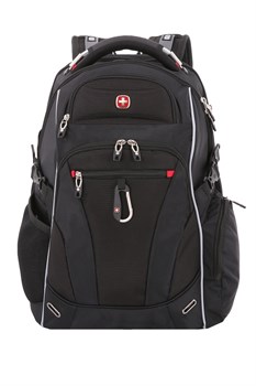 Рюкзак SWISSGEAR, Scansmart 15", чёрный/красный, полиэстер 900D/добби, 34x22x46 см, 34 л - фото 110285