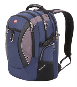 Рюкзак SWISSGEAR, 15", синий/серый, 900D, 35х23х48 см, 39 л - фото 110310