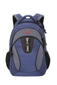 Рюкзак SWISSGEAR, 13", синий/серый, полиэстер, 35х15х46 см, 24 л - фото 110328