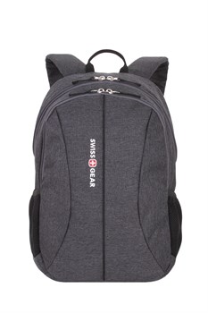 Рюкзак SWISSGEAR 13'', cерый, ткань Grey Heather/ полиэстер 600D PU , 33х16х45 см, 23 л - фото 110346