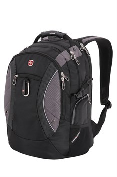 Рюкзак SWISSGEAR, 15'' , чёрный/серый, полиэстер 900D, 35х23х48 см, 39 л - фото 110350