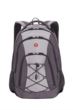 Рюкзак SWISSGEAR, серый, полиэстер, 33х19х45 см, 28 л - фото 110360