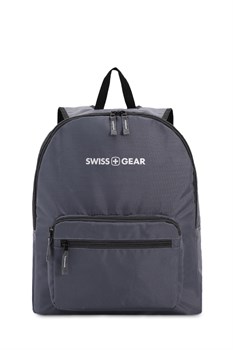 Рюкзак SWISSGEAR складной, серый, полиэстер, 33,5х15,5x40 см, 21 л - фото 110379