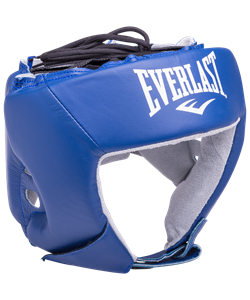 Шлем открытый Everlast USA Boxing  кожа - фото 44285