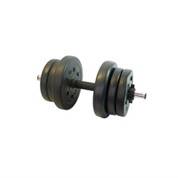 Гантель (1 шт) 10 кг в оболочке сборная Lite Weights 3103CD - фото 75915