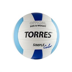 Мяч волейбольный "torres" Simple Color V30115, р.5 - фото 76138