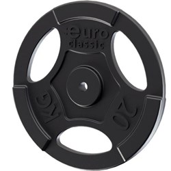 Диск чугунный Euro Classic окрашенный d-26 20 кг - фото 76441