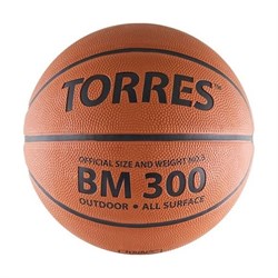 Мяч баскетбольный Torres BM300 арт.B00015 р.5 - фото 77193