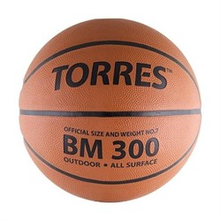 Мяч баскетбольный Torres BM300 арт.B00017 р.7 - фото 77195