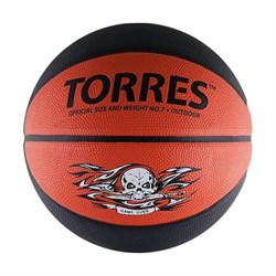 Мяч баскетбольный Torres Game Over арт.B00117 р.7 - фото 77213