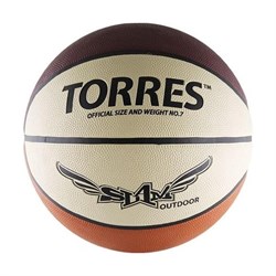 Мяч баскетбольный Torres Slam арт.B00067 р.7 - фото 77223