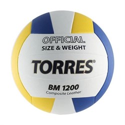 Мяч волейбольный Torres BM1200 арт.V40035 р.5 - фото 77228
