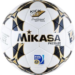 Мяч футбольный Mikasa PKC55BR-1 р.5 - фото 77497