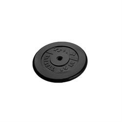 Диск обрезиненный черный Titan Barbell d-26 15 кг - фото 78916