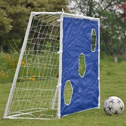 Ворота игровые Dfc GOAL240T 240x150x65cm с тентом для отрабатывания ударов - фото 79764