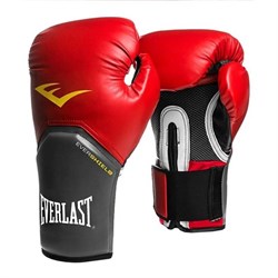 Перчатки боксерские Everlast Pro Style Elite 2108E 8 унций к/з красные - фото 81384