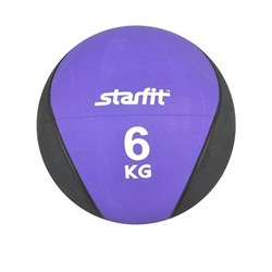 Медбол Starfit Pro GB-702 6 кг фиолетовый - фото 83646