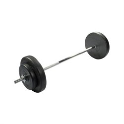Штанга разборная Starfit BB-401 30 кг стальной гриф, пластиковые диски - фото 83753