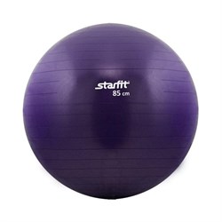 Мяч гимнастический Starfit GB-101 85 см антивзрыв, фиолетовый - фото 83795