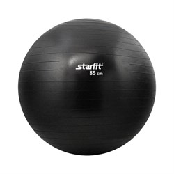 Мяч гимнастический Starfit GB-101 85 см антивзрыв, черный - фото 83796