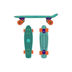 Круизер пластиковый Ridex Tropics 22"x6" ABEC-7 - фото 84052