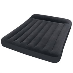 Двуспальный надувной матрас Intex 64150 "pillow Rest Classic Bed" + насос (203х152х25см) - фото 88010