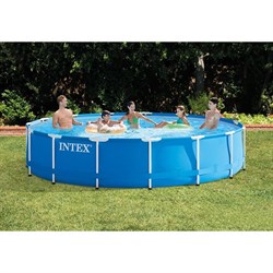 Бассейн каркасный Intex 28240NP "metal Frame Pool" 457х84см - фото 88014