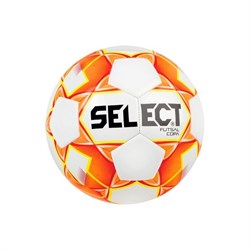 Мяч футзальный Select Futsal Copa 850318 р.4, белый/оранжевый/желтый - фото 88140