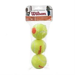 Мяч теннисный Wilson Starter Orange арт.WRT137300 - фото 88425