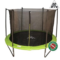 Батут Dfc Jump 10ft (305 см) c сеткой, складной, чехол, apple green - фото 88454