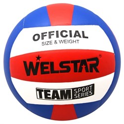 Мяч волейбольный Welstar VLPU4411B р.5 - фото 88527