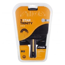 Ракетка для н/т Stiga Trinity Wrb 3*** арт.1213-3616-01 - фото 88810