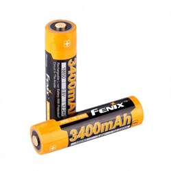 Аккумулятор 18650 Fenix 3400 mAh Li-ion - фото 91728