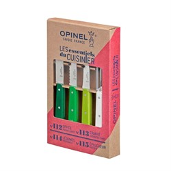 Набор ножей Opinel Les Essentiels Primavera, нержавеющая сталь, (4 шт./уп.), 001709 - фото 97334