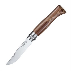 Нож Opinel №6 Chaperon, рукоять африканское дерево, футляр - фото 97580