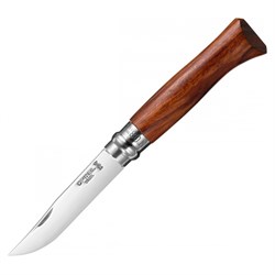 Нож Opinel №8, нержавеющая сталь, рукоять дерево бубинга, 226086 - фото 98419