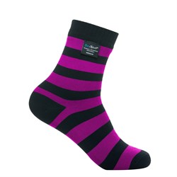 Водонепроницаемые носки DexShell Ultralite Bamboo Black-Pink S (36-38) - фото 98648