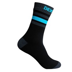 Водонепроницаемые носки DexShell Ultra Dri Sports Socks M (39-42) с голубой полосой - фото 99004