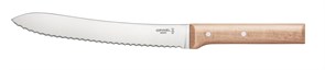 Нож для хлеба Opinel №124, деревянная рукоять, нержавеющая сталь, 001816