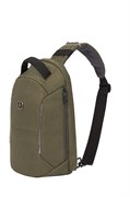 Рюкзак-антивор SWISSGEAR, хаки, Heather 600D, 21 x 12,5 x 34 см, 8,5 л