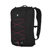 Рюкзак VICTORINOX Altmont Active L.W. Compact Backpack, чёрный, 100% нейлон, 28x17x44 см, 18 л