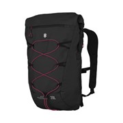 Рюкзак VICTORINOX Altmont Active L.W. Rolltop Backpack, чёрный, 100% нейлон, 30x19x46 см, 20 л