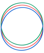 Обруч металлический стандартный гладкий, диаметр 90 см. вес 0,9 кг.