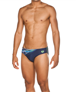 Плавки мужские Briza Brief Navy/Shiny Green, 001751 766