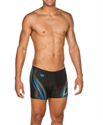 Плавки-шорты мужские Briza Short Black/Pix Blue, 001710 581