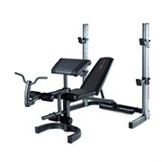 Скамья силовая многофункциональная со стойкой с партой Weider Pro 490 Dc